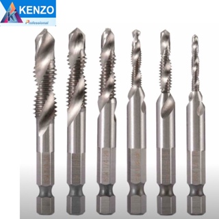 TOOLS KENZO ดอกเจาะต๊าปเกลียว รุ่นHSS รุ่นงานหนัก มี 6 ขนาด แยกขาย ส่งด่วน