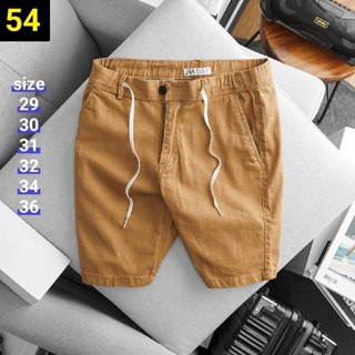 【Hot】⚡ กางเกงขาสั้นซ าร่า เอวยืด  สีพื้น ผ้าCotton100% สินค้าตรงปกห้อยป้าย KA11 Men pant 👖