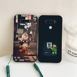 เคสโทรศัพท์มือถือ ลายปิกาจู สติทช์ พร้อมสายคล้อง สําหรับ LG Q51 Q52 Q61 Q60 K50