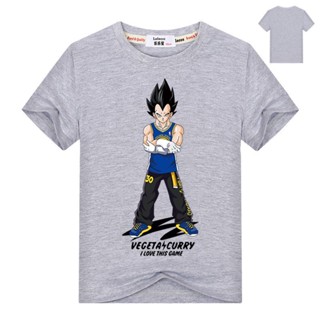 #ถูกสุด เสื้อยืดพิมพ์ลาย Dragon Ball Z 3 D สำหรับเด็ก