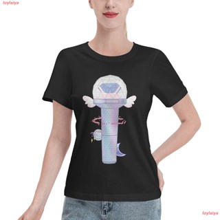 【Hot】loylaiya แฟชั่นสบายๆ เสื้อ เซเวนทีน Seventeen Lightstick Casual Tshirts 100%Cotton Womens Basic Short Sleeve T-Shi