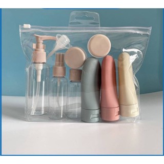 Travel Set Cosmetic Bottle Plastic Bottle Lotion Bottle Toner Bottle Spray Bottle Shampoo Travel Bottle uqIr