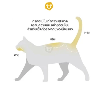 น้ำยาเช็ดคางสูตรอ่อนโยน MONZE ควบคุมความมัน ขจัดคราบไขมัน คางสกปรก รอยสิวแมว หมา สำหรับสัตว์เลี้ยง