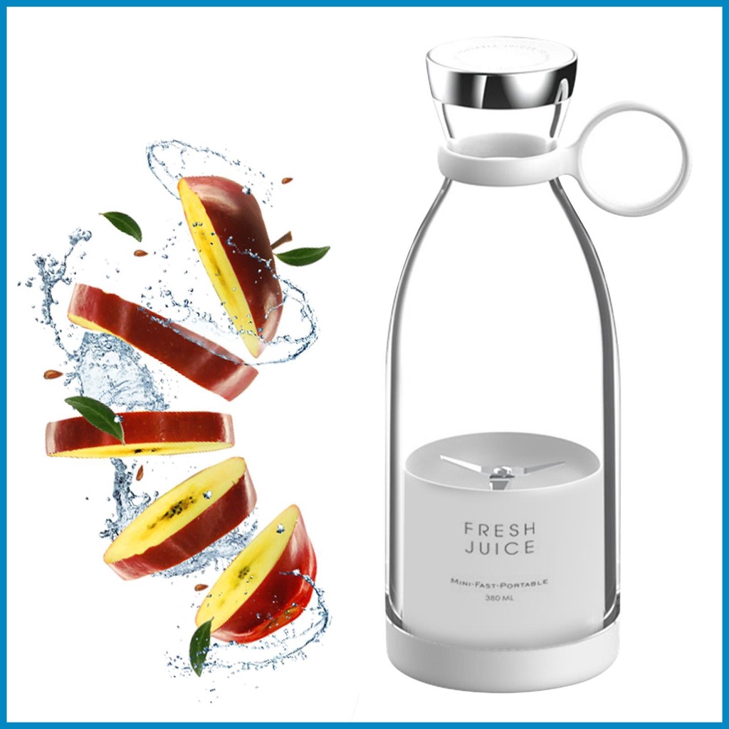 Fresh Juice BlenderFree เครื่องปั่นส่วนบุคคลไฟฟ้า USB มินิขวดน้ําผลไม้มินิเครื่องปั่นไฟฟ้า USB ชาร์จ