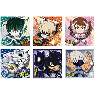 【ส่งตรงจากญี่ปุ่น】Nihurume -Shon My Hero Academia Ultra Seal Wafer Vol.02 (20 ชิ้น) Shokugan / Wafer (ขนมอบ) (My Hero Academia)