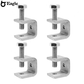 ⭐2023 ⭐4X Stainless Steel C Clamps Tiger Clamp for Mounting U Clamps Small Desk Clamp