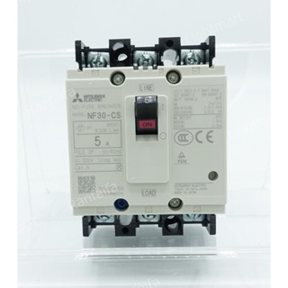 เบรกเกอร์ 3P 30CS- 5A (1.5kA) Mitsubishi