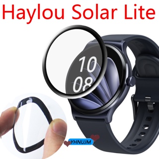 ฟิล์ม Haylou Solar Lite Smart Watch GPS ฟิล์ม 3d ฟิล์มกันรอยหน้าจอทรงโค้ง for ฟิล์ม Haylou Solar Lite/R001 SmartWatch ฟิล์ม อุปกรณ์เสริมสมาร์ทวอทช์