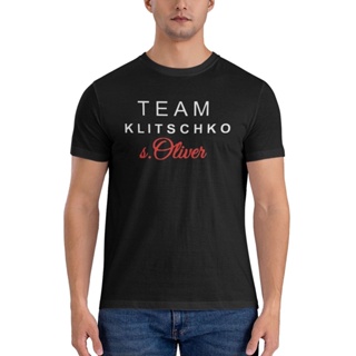 เสื้อยืด พิมพ์ลายนักมวย Klitschko V Joshua แบบสร้างสรรค์ เป็นที่นิยม ให้เป็นของขวัญได้ สําหรับผู้ชาย