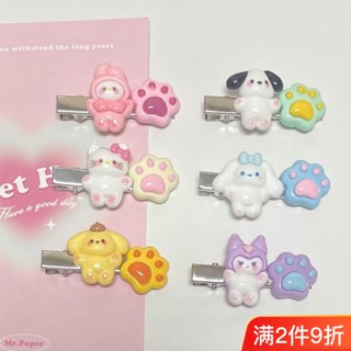 กิ๊บติดผม ลายการ์ตูนแมวน่ารัก เครื่องประดับ สําหรับนักเรียนหญิง