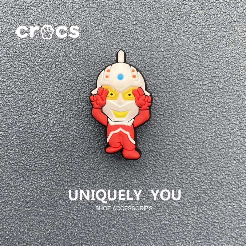 Crocs jibbitz หัวเข็มขัด รูปการ์ตูนดอกไม้ สําหรับตกแต่งรองเท้าแตะ DIY