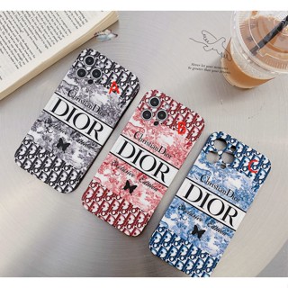 เคสโทรศัพท์มือถือ ลายสัตว์ป่า Dior สําหรับ iphone14 pro max 14 14pro 14plus 13 pro max 11 12 xs max xr 8plus