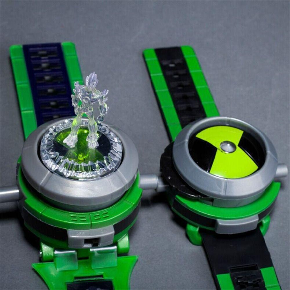 Daron นาฬิกาข้อมือโปรเจคเตอร์ ลายการ์ตูน Ben10 ของขวัญสําหรับเด็ก