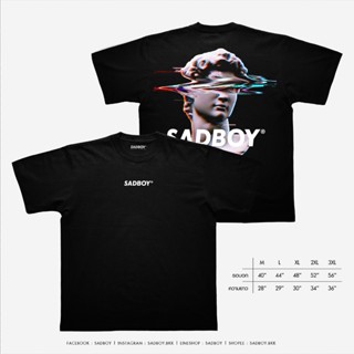 SADBOY® | GLITCH BOY | Semi - Oversized Tee | 100% Organic Cotton