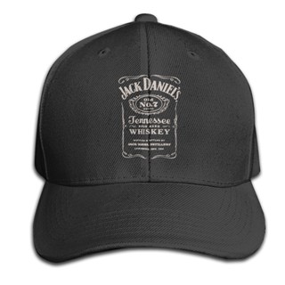 หมวกกอล์ฟ ปรับได้ ลายโลโก้ Jack Daniels สไตล์คลาสสิก สําหรับผู้ชาย และผู้หญิง