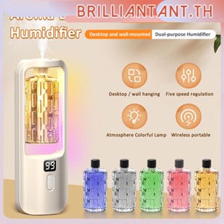 จอแสดงผลดิจิตอล Aroma Diffuser ชาร์จ Air Freshener Fragrance Essential Oil Diffuser Humidifier Home Living ห้องนอนห้องน้ำ Fragrance Ultrasonic Air Humidifier Bri