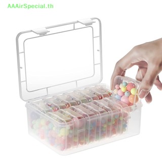 Aaairspecial กล่องพลาสติกใส ขนาดเล็ก สําหรับเก็บเครื่องประดับ แหวน