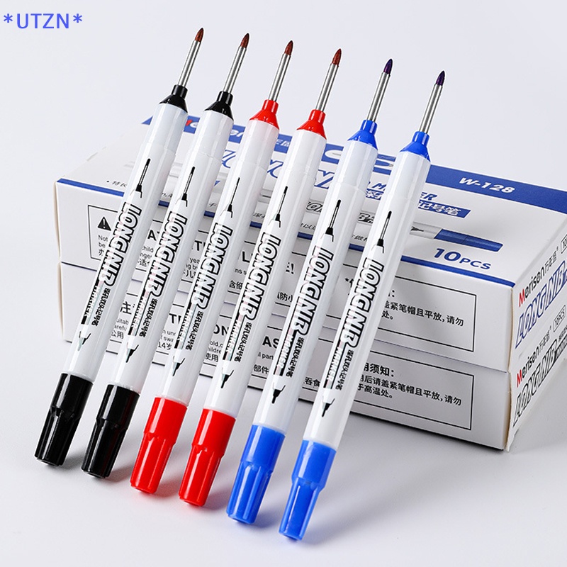 Utzn> ใหม่ ปากกามาร์กเกอร์ สองด้าน รูลึก 20 มม. สําหรับงานไม้ ห้องน้ํา