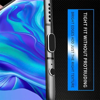 ปลั๊กเสียบชาร์จโทรศัพท์ กันฝุ่น Type-C โลหะ หลากสี กันน้ํา สําหรับ Samsung Huawei Xiaomi