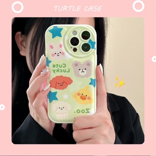 [พร้อมส่ง] Wyb0044 เคสป้องกันโทรศัพท์มือถือ ลายการ์ตูน สําหรับ Apple iPhone 14 13 12 11 PROMAX XS XR XSMAX SE2020 6 7 8PLUS MINI