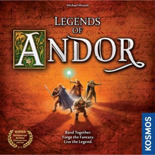 Legends of Andor บอร์ดเกม คู่มือภาษาอังกฤษ