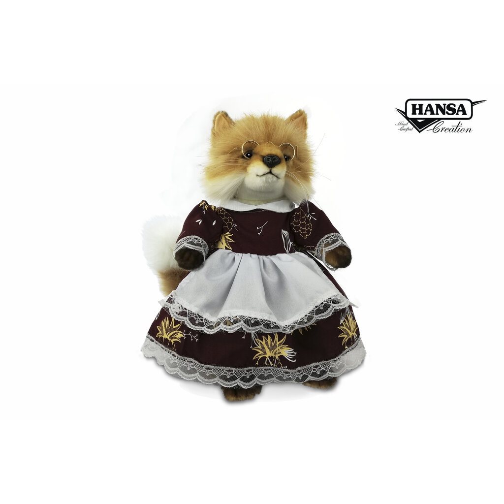 7818 ตุ๊กตาจิ้งจอก Fox Mama Hansa Creation