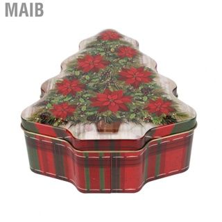 Maib Gift Card Holder Christmas Candy Tin Fadeless Tinplate for Office