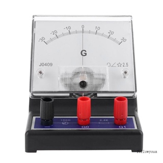 Fol อัพเกรด Galvanometer -30-0-30 Galvanometer เซ็นเซอร์แอมแปร์วิทยาศาสตร์ ละเอียดอ่อน