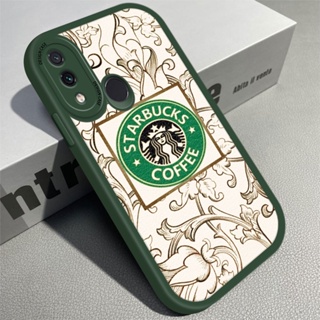 เคสโทรศัพท์มือถือ หนัง PU ซิลิโคนนิ่ม ลายดอกไม้ Starbucks IronMan สําหรับ Redmi Note 7 8 9 Pro Max 9S