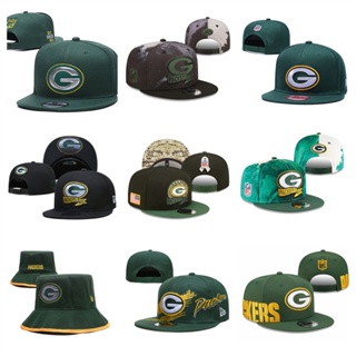 NFL Green Bay Packers หมวกเสื้อกีฬากลางแจ้งแบบปรับได้