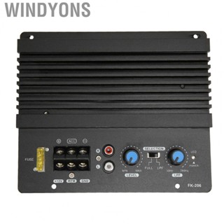 Windyons Digital Amplifier Board  Easy Wiring Thickened Aluminum Panel Sub Woofer Amplifier Board 12V  for Vehicle