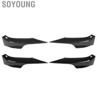 Soyoung Car Bumper Corner Guard  Wearproof Front Bumper Lip Spoilers  Collision  for 3 Series E93 M Sport Cabrio