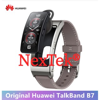 แท้100% Huawei TalkBand B7 Smart Wristband Huawei Talkband B7 Smart ข้อมือสมาร์ท 1.53 นิ้วหน้าจอ AMOLED KIRIN A1 PROCENSOR CALL Band Talk Band GPS