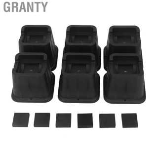 Granty Sofa Risers  6 Sets 3in Black Furniture Risers Versatile  for Household