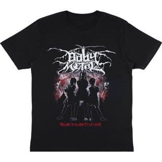 พร้อมส่ง ผ้าฝ้ายบริสุทธิ์ T-shirt    KAOS BAND BABY METAL  T-SHIRT BAJU METAL  KAOS BABYMETAL PRIA HITAM DISTRO  KAOS