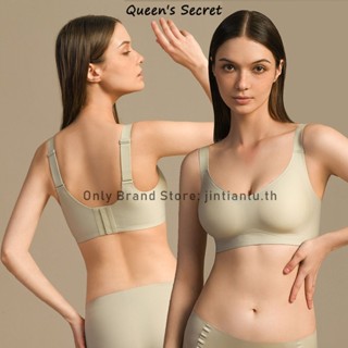 [Queens Secret] M-3XL เสื้อชั้นใน บาง หน้าอกใหญ่ ไร้รอยต่อ ผู้หญิง ไม่มีโครง รวบรวม ป้องกันการหย่อนคล้อย กระชับสัดส่วน ชุดชั้นใน