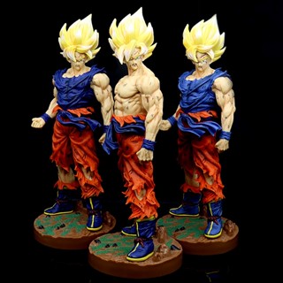 [โปรโมชั่น] โมเดลฟิกเกอร์ อนิเมะดราก้อนบอล Super Saiyan KD First Super Battle Damage Son Goku ขนาดใหญ่ NXG6