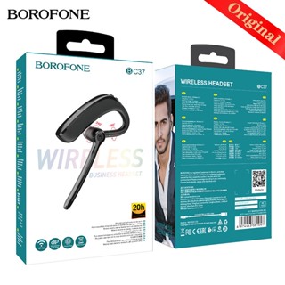 M4sj BOROFONE BC37 ชุดหูฟังบลูทูธไร้สาย แบบแขวนข้างเดียว สไตล์ใหม่ สําหรับรถยนต์