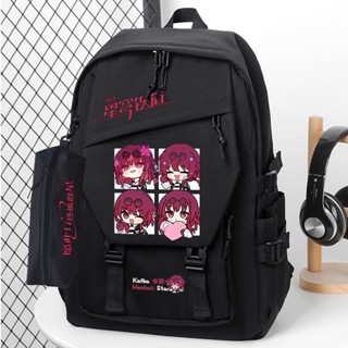 Honkai: Star Rail Peripheral Kafka homage anime Two-Dimensional schoolbag cartoon Japanese shoulder backpackกระเป๋าเป้สะพายหลัง