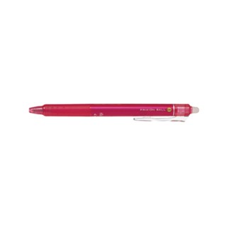 PILOT ปากกาลบได้ รุ่น FRIXION แบบกด ขนาด 0.5 มม. สีชมพู