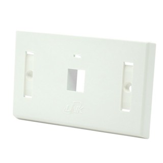 LINK FACE PLATE 1 PORT CAT6 US-2001AWH หน้ากาก RJ45