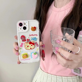 เคสโทรศัพท์มือถือ กันลื่น ลายสติกเกอร์น่ารัก สําหรับ iPhone 14Pro Max 14Pro 14 13 Pro 13Pro Max 12 Pro Max 12 Pro 12 11