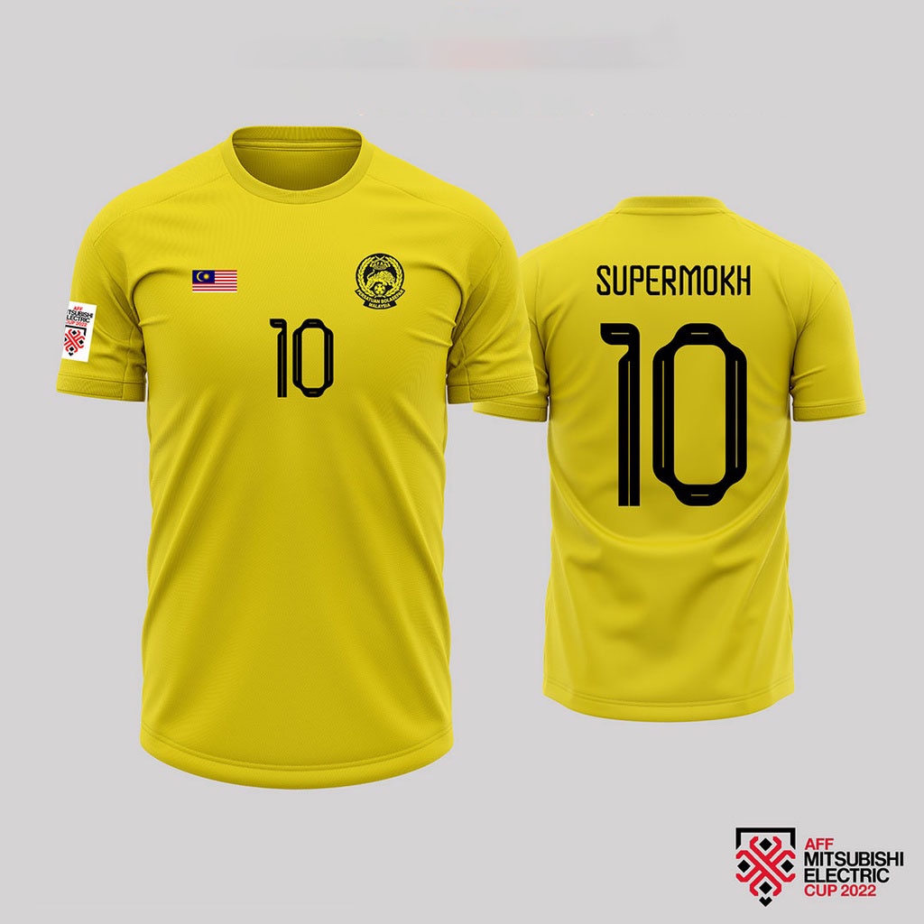 Dtf JERSEY MALAYSIA 2022 2023 22/23 JERSI MALAYSIA พิมพ์ NAMA NO