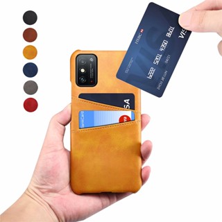 เคส สําหรับ Samsung A13 5G Galaxy A23 A32 A33 A53 A73 A52 A52s 5G เคสโทรศัพท์มือถือหนัง PU แบบแข็ง พร้อมช่องใส่บัตร กันกระแทก Leather Case Back Cover Shell With Card Holder Mobile Phone Casing Covers ซองมือถื เคสโทรศัพท์มือถือหนัง