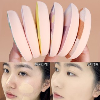 พัฟแต่งหน้า แป้งผสมรองพื้น หนานุ่ม / แบบหยดน้ํา แห้งและเปียก / คอนซีลเลอร์ สิวบนใบหน้า เครื่องปั่นแต่งหน้า
