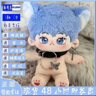 Cotton Doll Cute Childrens Toy Doll Doll Doll Birthday Gift Skeleton Male 20cm Naked Baby Genuine