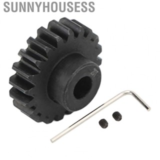 Sunnyhousess 20T Pinion Gear 5mm Shaft  Wear Resistant 20T Pinion Gear Mod 1 with Wrench for Lsoi 1/10 Lasernut U4 Tenacity