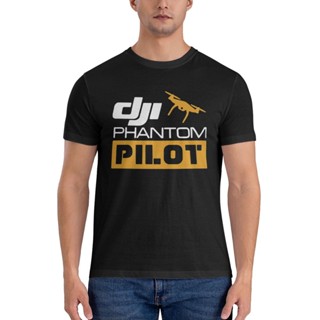 เสื้อยืด พิมพ์ลายนักบิน Dji Phantom คุณภาพดี