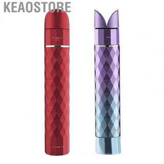 Keaostore Lipstick Shape Portable Retractable Rapid Heating Hair Straightener for Dormitory AC 100 to 240V