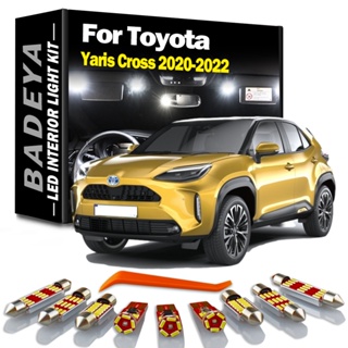 Badeya ชุดหลอดไฟ Led 11 ชิ้น สําหรับ Toyota Yaris Cross 2020 2021 2022